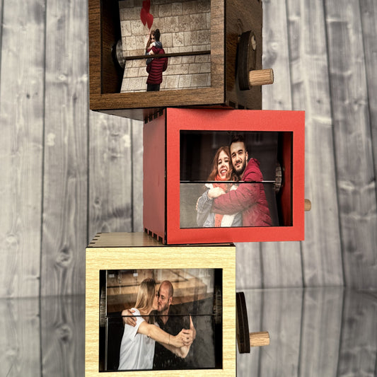 Kişiye Özel Işıklı Fotoğraf Kutusu